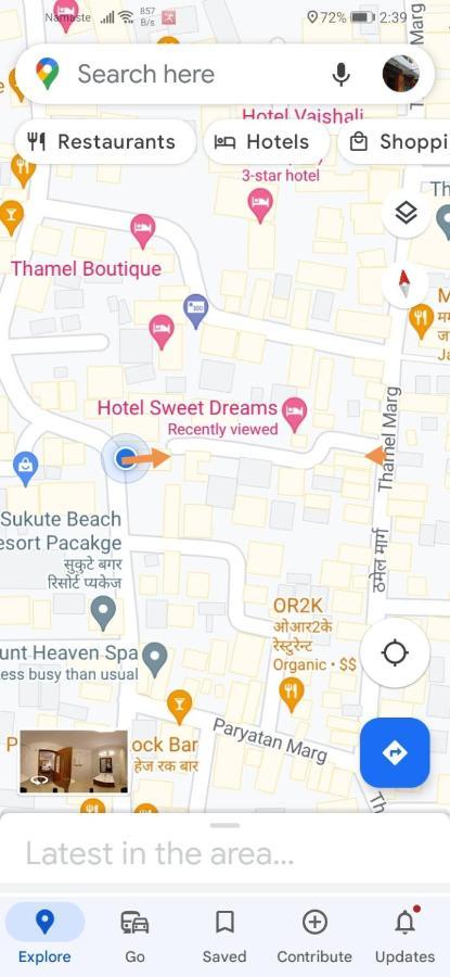 Hotel Sweet Dreams Kathmandu Bagian luar foto