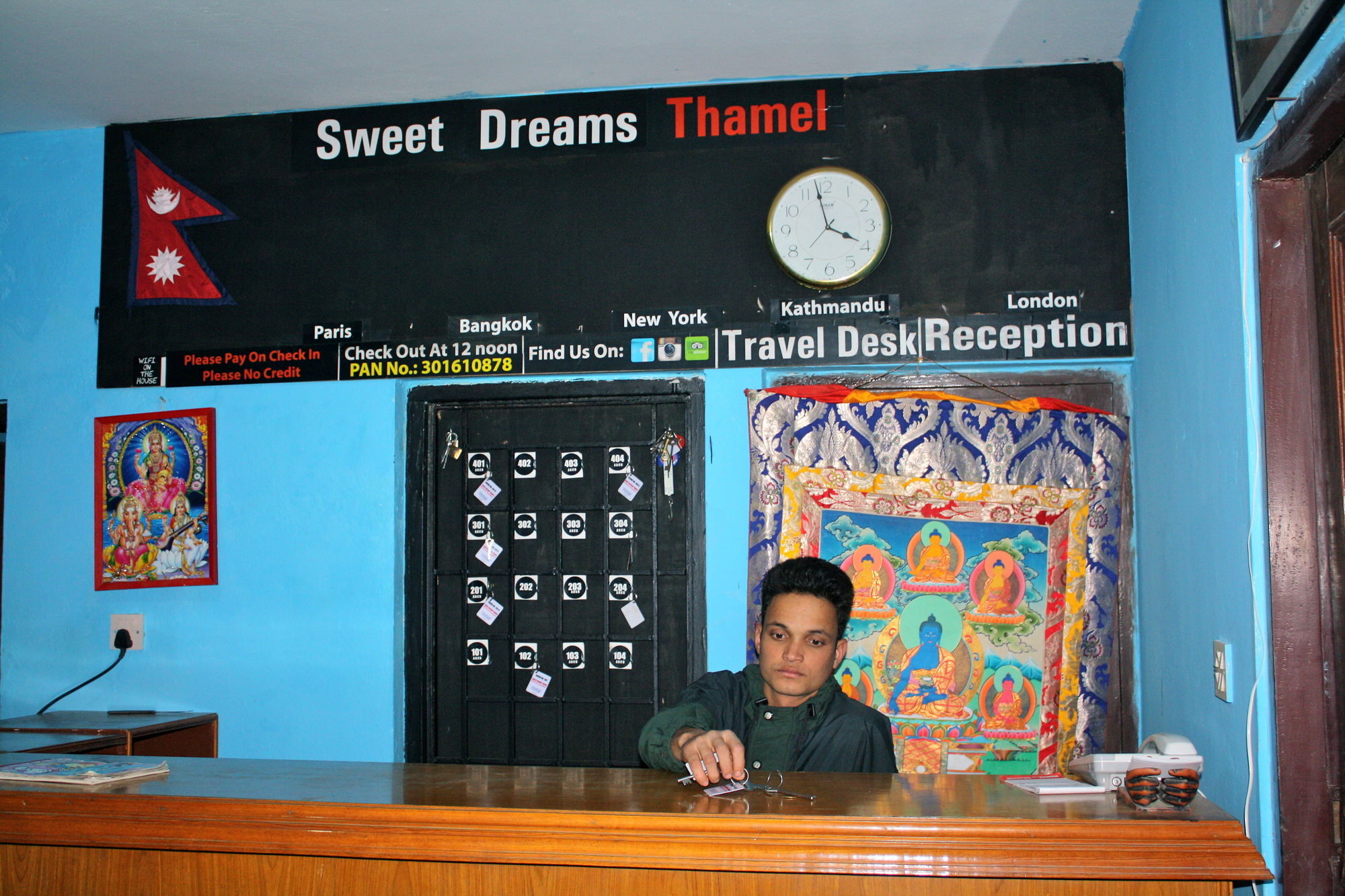 Hotel Sweet Dreams Kathmandu Bagian luar foto